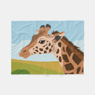 Giraffe Fleece Blanket
