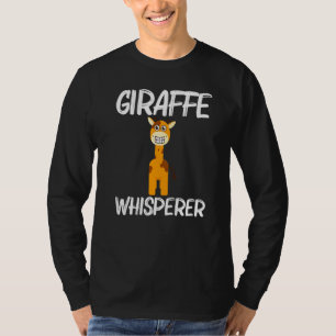 Giraffe For Men Women Safari Wildlife Animal T-Shirt