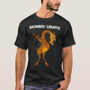 Giraffe For Women Mom Safari Wild Zoo Animal T-Shirt