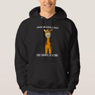 Giraffe For Women Mom Safari Wildlife Animal Hoodie