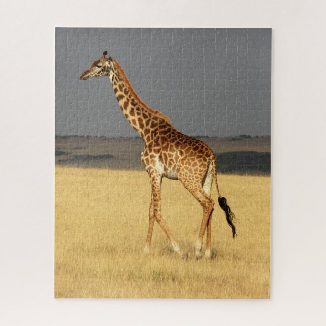 Giraffe full body Africa African Animals Jigsaw Puzzle (Vertical)