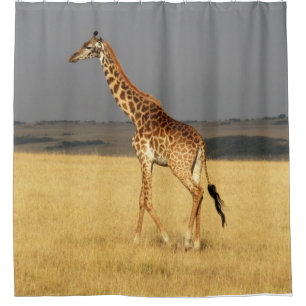 Giraffe full body Africa African Animals Shower Curtain