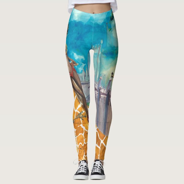 Giraffe (full) leggings (Front)
