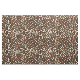 Giraffe Fur Pattern Fabric