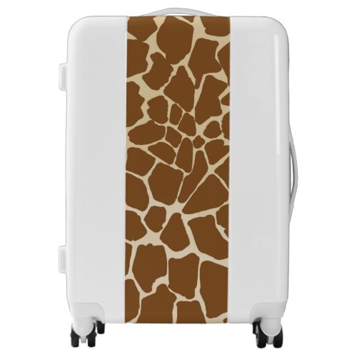 Giraffe Fur Pattern Print  Luggage
