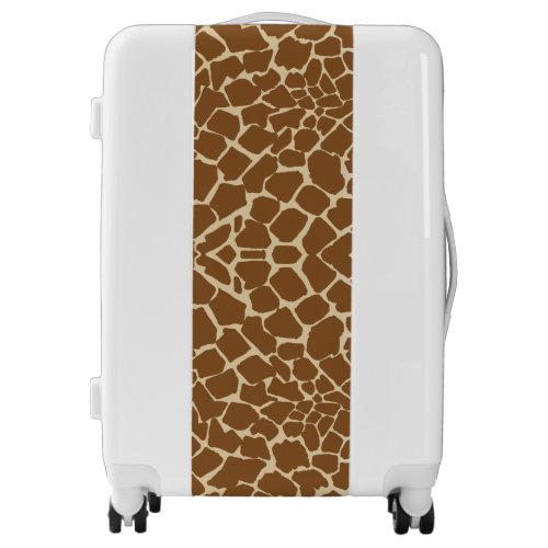 Giraffe Fur Pattern Print  Luggage