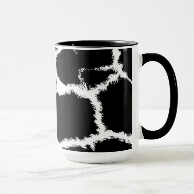 Giraffe Fur Print Mug (Right)