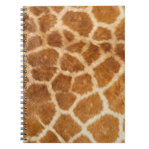 Giraffe Fur Print Notebook