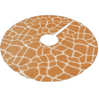 Animal print store tree skirt
