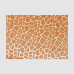 Giraffe Fur Spotted Realistic Wild Animal Print Ti Tissue Paper