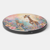 Giraffe Garden Pastel Wireless Charger (Front 2)