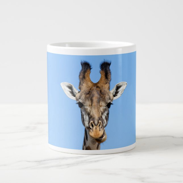 Giraffe Giant Coffee Mug (Front)