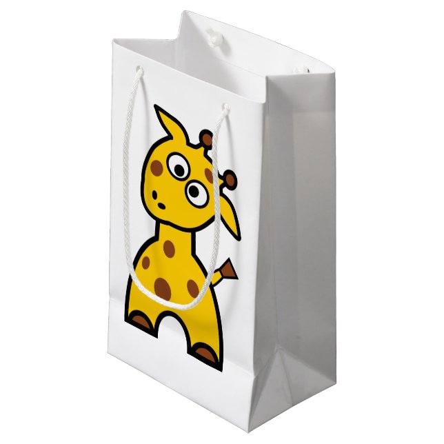 Giraffe Gift Bag (Front Angled)