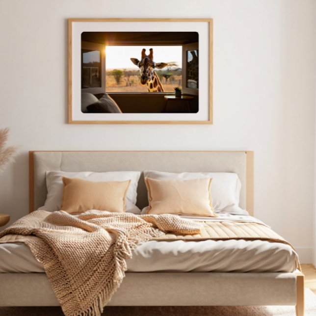 Giraffe Gift for Animal Lovers Poster (Creator Uploaded)