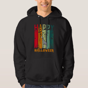 Giraffe   Girls Boys Retro Style Halloween Dinner  Hoodie