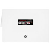 Giraffe Greeting Card (Back Horizontal)