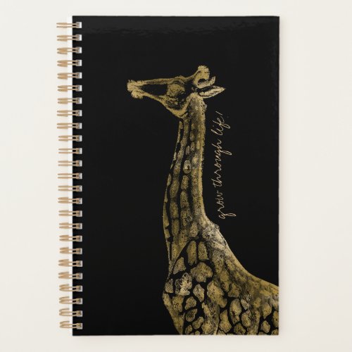 Giraffe Grow through Life Planner Elephant Lion