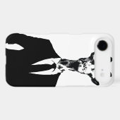 Giraffe Guy iPhone 4 & 4s Cover (Back (Horizontal))