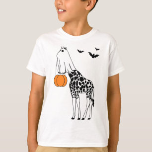 Giraffe Halloween Funny Halloween Outfit Costumes T-Shirt
