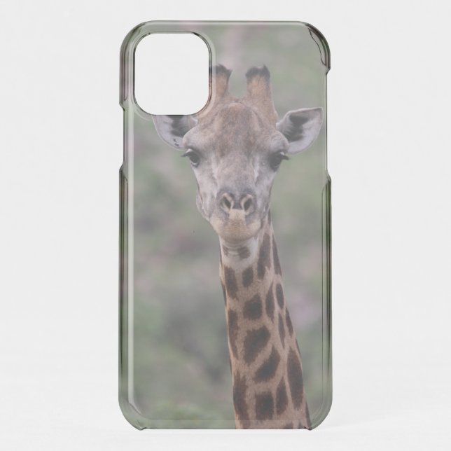 Giraffe Headshot Uncommon iPhone Case (Back)