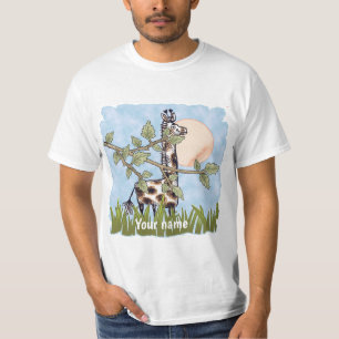 Giraffe Hiding t-shirt