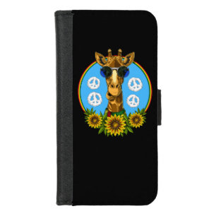 Giraffe Hippie iPhone 8/7 Wallet Case