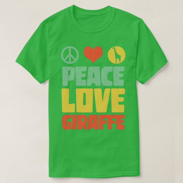 Giraffe Hobbie Giraffe 1 T-Shirt (Design Front)