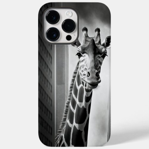 Giraffe in a Cityscape Case_Mate iPhone 14 Pro Max Case