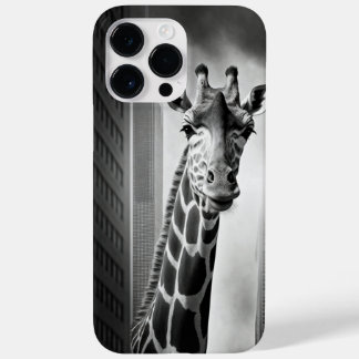 Giraffe in a Cityscape Case-Mate iPhone 14 Pro Max Case