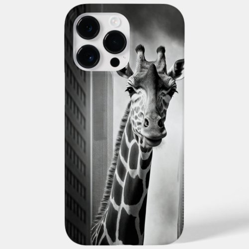 Giraffe in a Cityscape Case_Mate iPhone 14 Pro Max Case