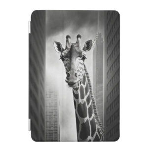 Giraffe in a Cityscape iPad Mini Cover