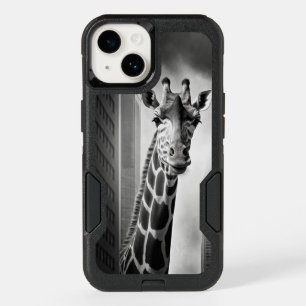 Giraffe in a Cityscape OtterBox iPhone 14 Case