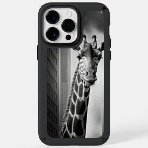 Giraffe in a Cityscape Speck iPhone 14 Pro Max Case