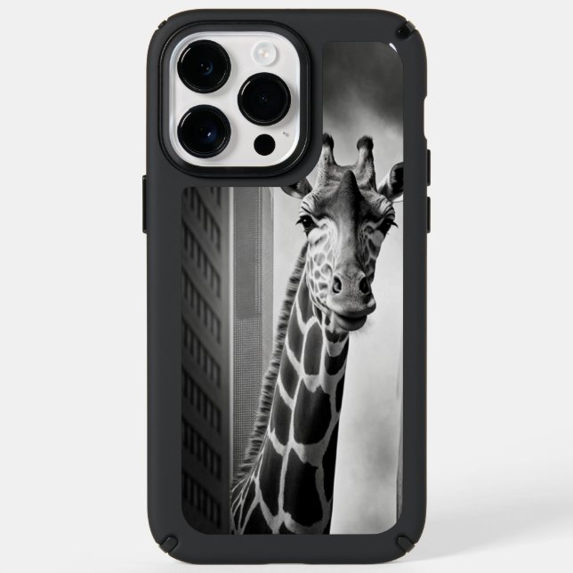 Giraffe in a Cityscape Speck iPhone Case (Front)