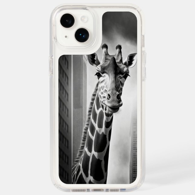 Giraffe in a Cityscape Speck iPhone Case (Front)