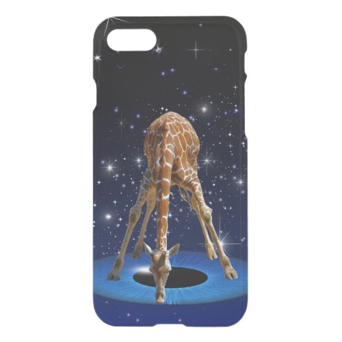 GIRAFFE IN CREATION iPhone SE87 CASE