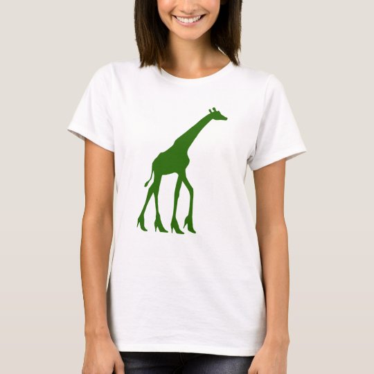 Giraffe in High Heels T-Shirt