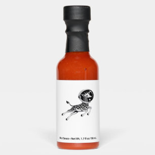 Giraffe in Space - Cool Astonomy Logo Essential T- Hot Sauces
