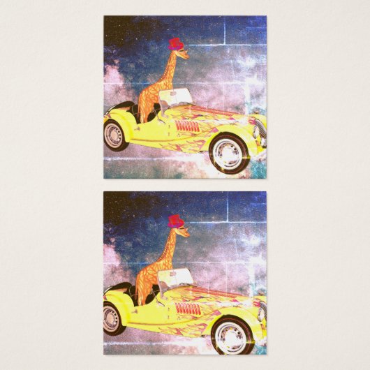 Giraffe in Space Standard Notes (Front & Back)