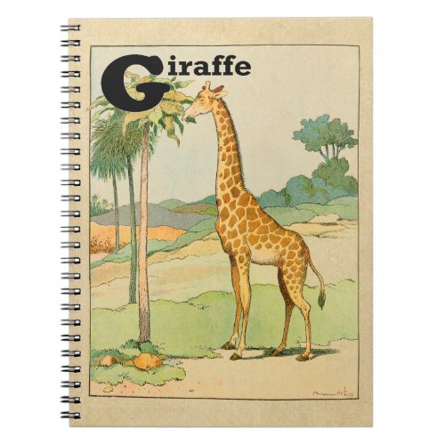 Giraffe in the Desert Notebook