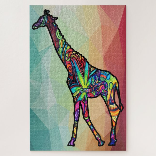 Giraffe - Jigsaw Puzzle (Vertical)