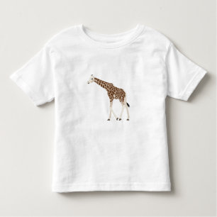 Giraffe Jungle Safari Animal Toddler T-shirt