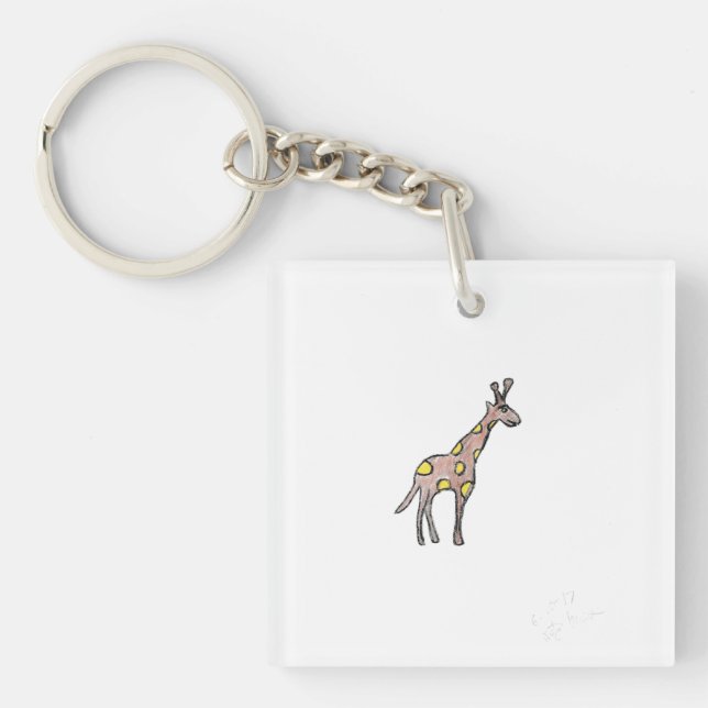 Giraffe  keychain (Front)