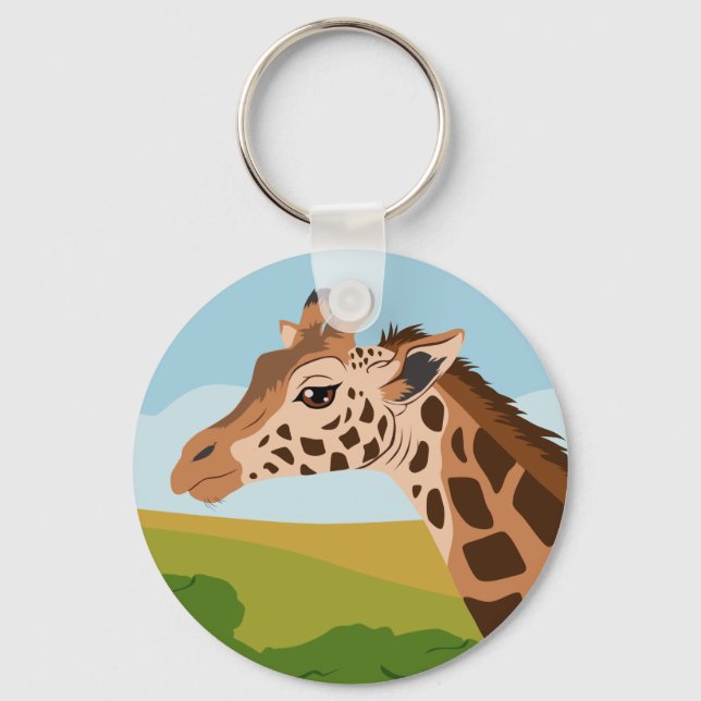 Giraffe Keychain (Front)