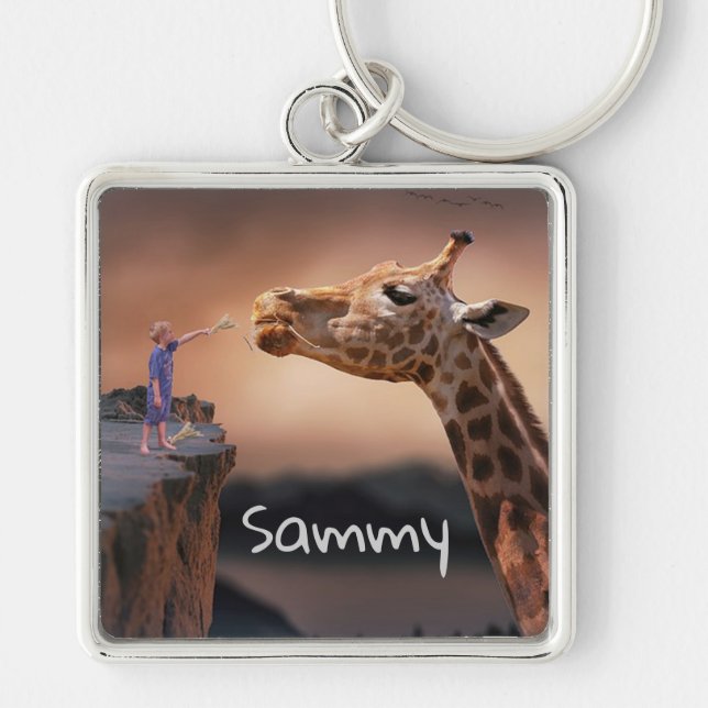 Giraffe Keychain (Front)