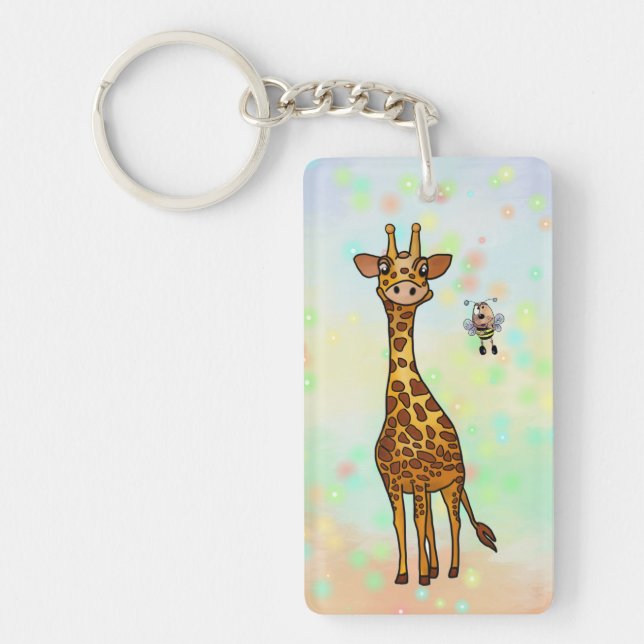 giraffe  keychain (Front)