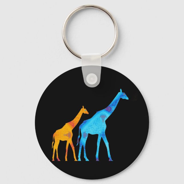 Giraffe Keychain (Front)