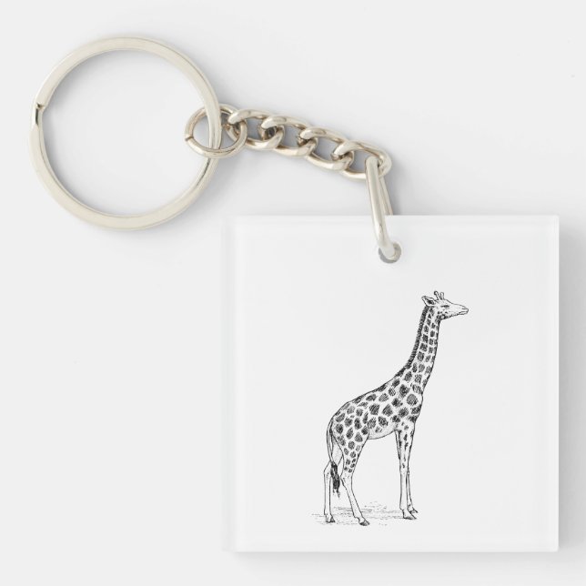 Giraffe Keychain (Front)