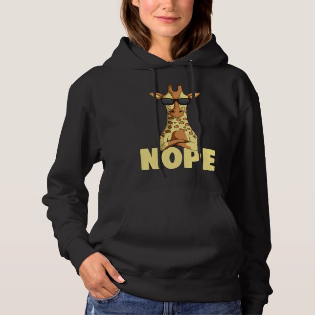 Giraffe Kids Girl Boys Women Hoodie (Front)