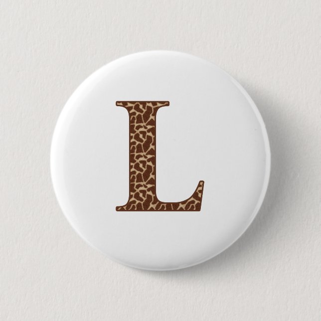 Giraffe L Button (Front)